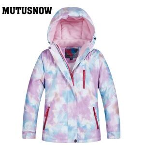MUTUSNOW Waterproof Girls Snow Suit Windproof INSULATED SIZE 10 NWT